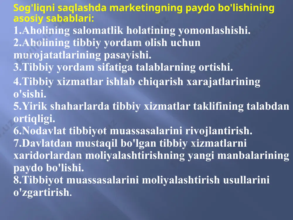 marketing nazariyalari va tamoyillari - Page 4