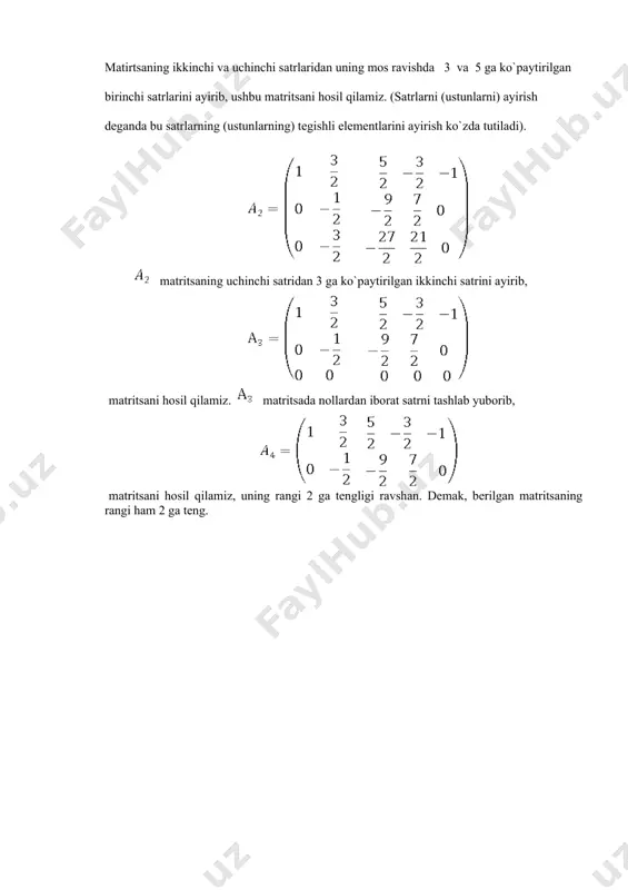 chiziqli tenglamalar - Page 5