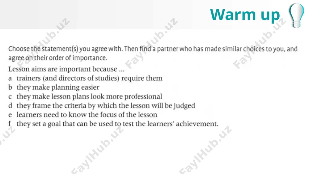lesson planning: defining aims - Page 5