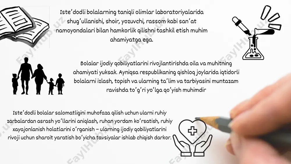 iste’dodli bolalarni aniqlash va tarbiyalash - Page 4