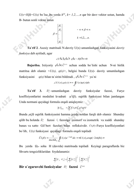 vazn funksiyali kubatur formulalar - Page 4