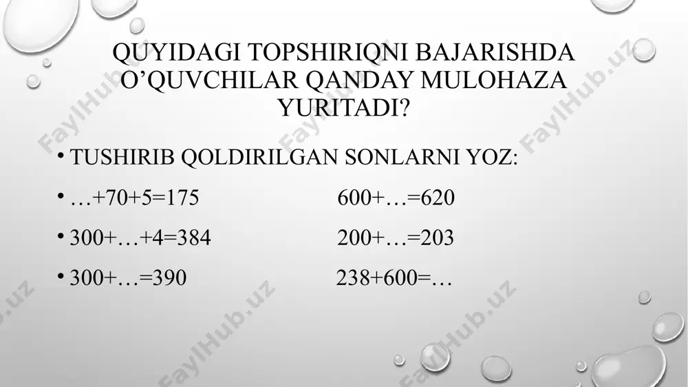ko‘p xonali sonlarni qo‘shishni o‘rgatish metodikasi - Page 4