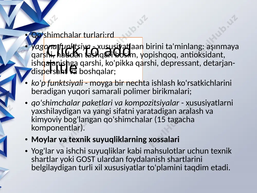 texnik suyuqliklar - Page 5