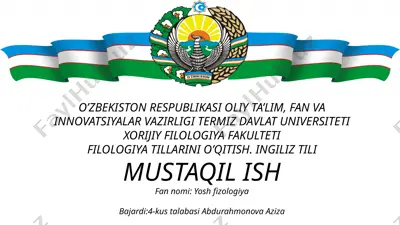 yoshfizologiya — PPTX