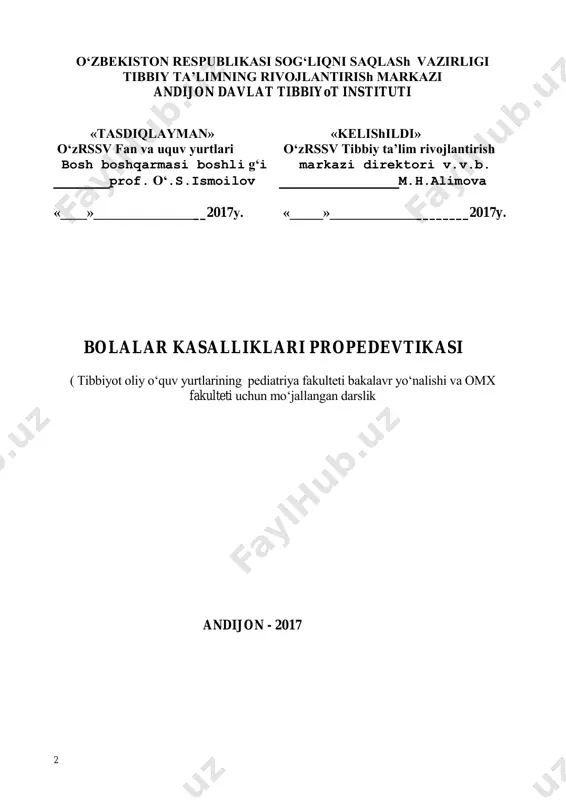 mobaynida bolani umumiy parvarishini, bola organizmining anatomo-fiziologik xususiyatlaridan kelib chiqqan holda uning jismoniy, ruxiy va jinsiy rivojlanishini baholab, sog‗lom va bemor bolani tekshirish uslublari, turli yoshdagi bolalarni ratsional to‗g‗ri ovqatlantirish, shuningdek a‘zolar va tizimlarning asosiy jarohatlanish semiotikasi bo‗yicha ko‗nikmalar hosil qiladilar. pediatriya - yunoncha "pais" - bola, "iatreia" - davolash so‗zlaridan olingan bo‗lib, so‗zma-so‗z tarjimasi "bolani davolash" degan ma‘noni bildiradi, bolaning rivojlanish qonuniyatlarini, kasallik kelib chiqishi sabablari, davolash va kasallikning oldini olishni o‗rgatadi. aslida pediatriyaning vazifasi juda keng, muhim va ko‗p qirralidir. pediatriya fani bolalik davrlarida, ya‘ni bolaning xomilalik davridan toqi balogatga yetguncha, uning sog‗lom o‗sish, rivojlanish va takomillashish qonuniyatlarini, kasalliklarda esa, uning kelib chiqish sabablariga suyangan holda aniqlash, davolash va oldini olish omillarini o‗rganadi. shu sababli bolalar vrachi ixtisosligi bir tomondan o‗zining yuqori darajadagi insoniyligi bilan ajralib tursa, ikkinchi tomondan bu kasbni tanlagan shifoqorga katta ma‘suliyat yuklaydi. kattalarda ko‗pgina kasallik bolalik davrlaridan boshlanadi. shuning uchun bolalikdagi rivojlanish sharoiti, tarbiya …