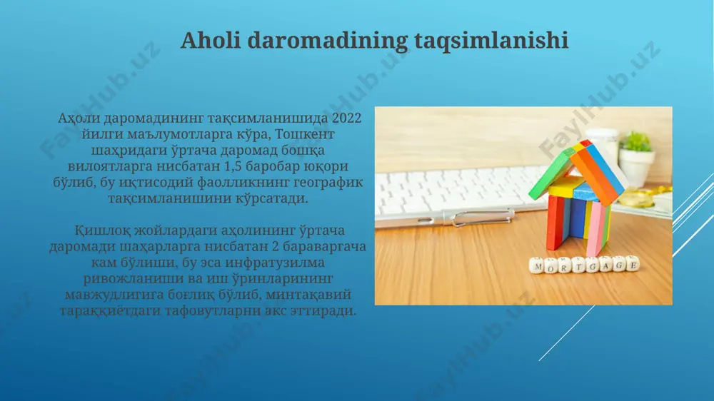 aholi daromadlarining mazmuni turlari va shakilanish manbalari - Page 3