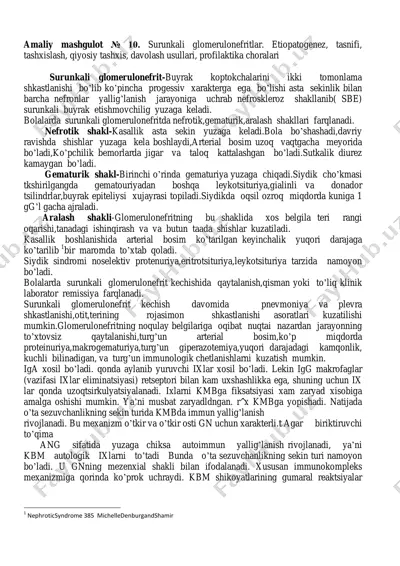 surunkali glomerulonefrit — PDF