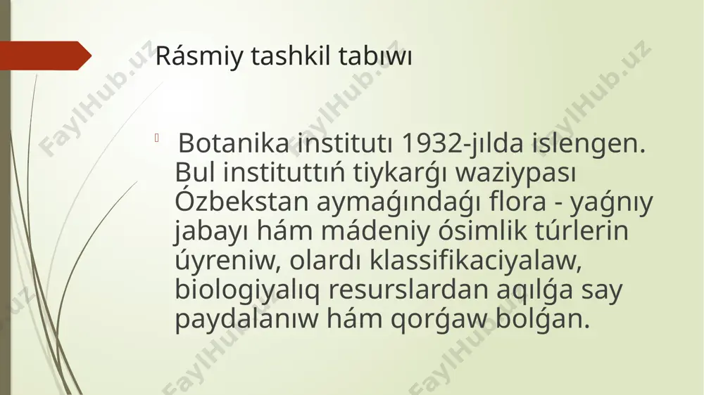 o'zbekiston ilimpazlarining botanika pan'ine qo'shgan u'lesi - Page 5