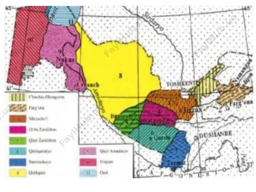 o‘zbekistonning tarixiy geografik o‘rni va tabiiy iqlim sharoitlari - Page 3