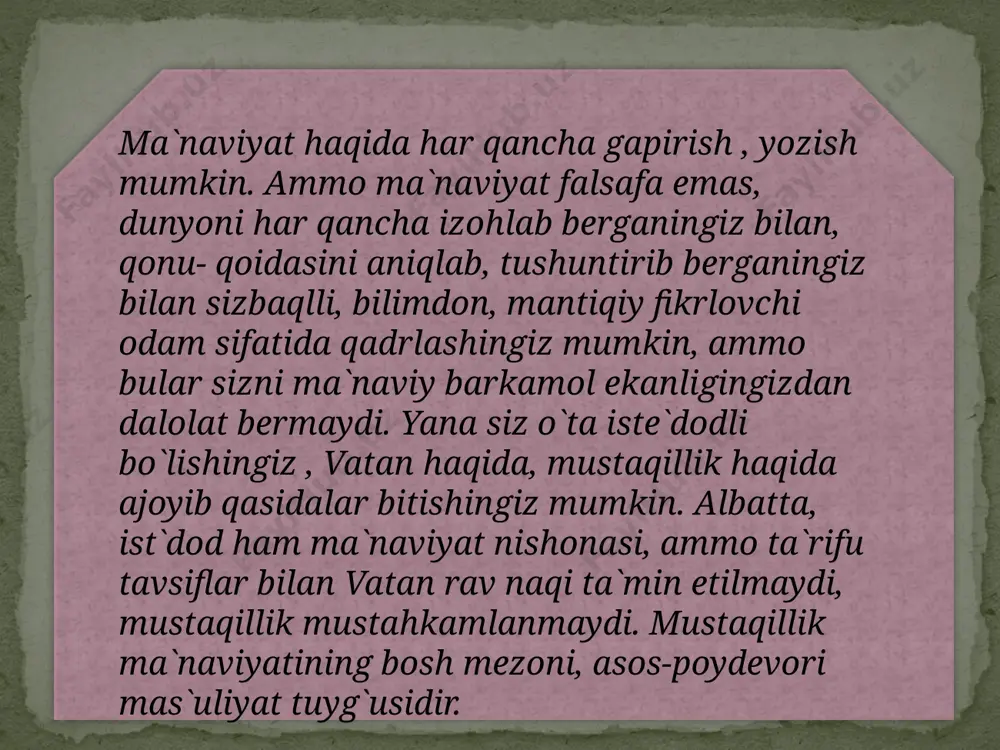 g`oyaviy tahdidlardan himoyalanishda tarbiyaviy ishlarning o`rni - Page 4