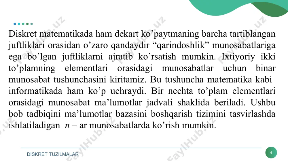 dekart ko‘paytma - Page 4