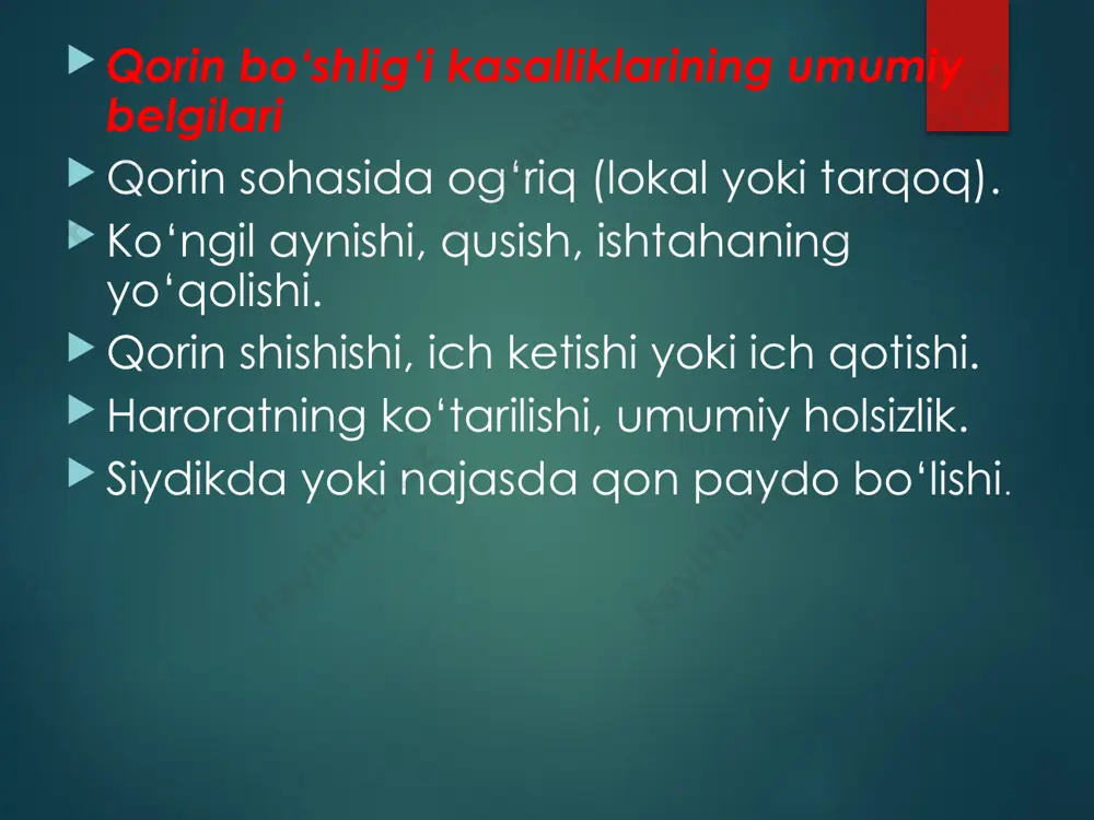qorin bo’shlig’i kasalliklari - Page 5
