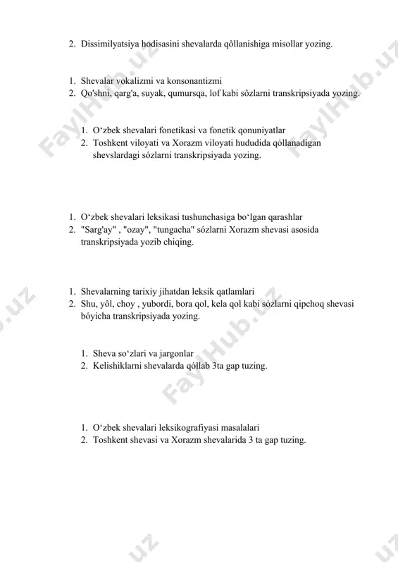 o‘zbek dialektologiyasi fanining maqsad va vazifalari - Page 4