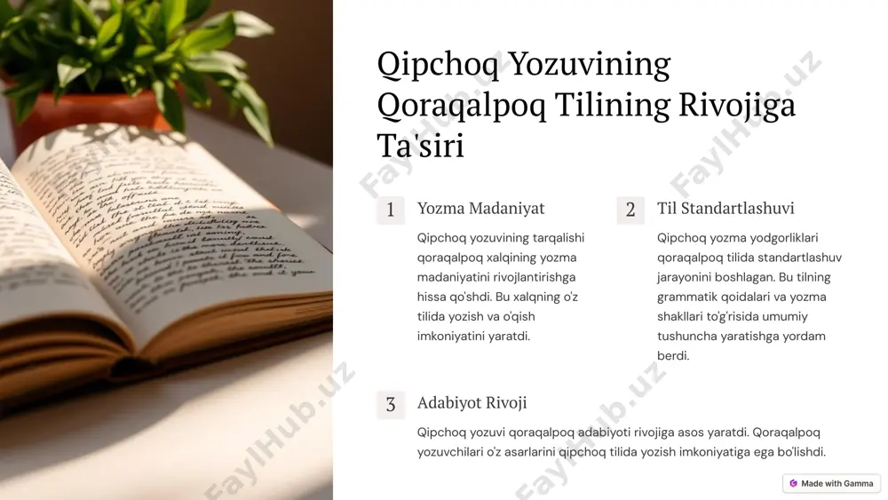 xiii-xv asrlardagi qipchoq yozma yodgorliklari va uning qoraqalpoq tiliga munosabati - Page 5