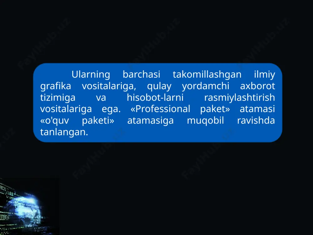 axborot jarayonlarini algoritmlash va dasturlash. zamonaviy dasturlash tillari - Page 5