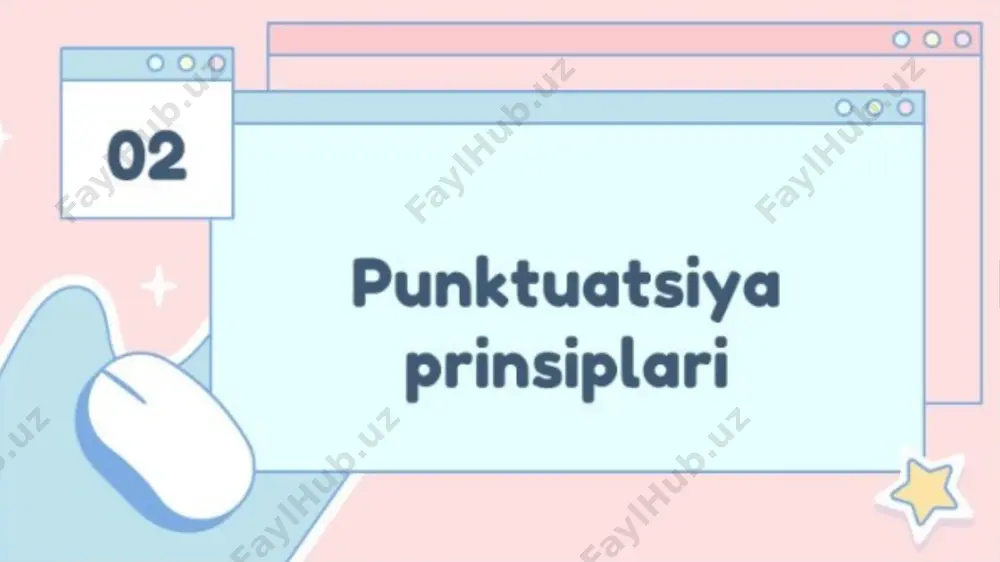 punktuatsiya tinish belgilari - Page 5