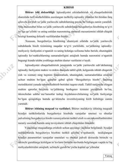 buxgalteriya hisobi metodikasi — DOCX