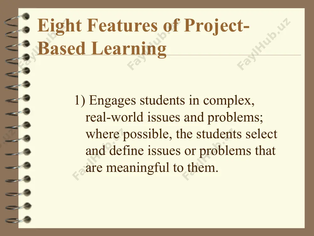 eight features of project-based learning - Page 2