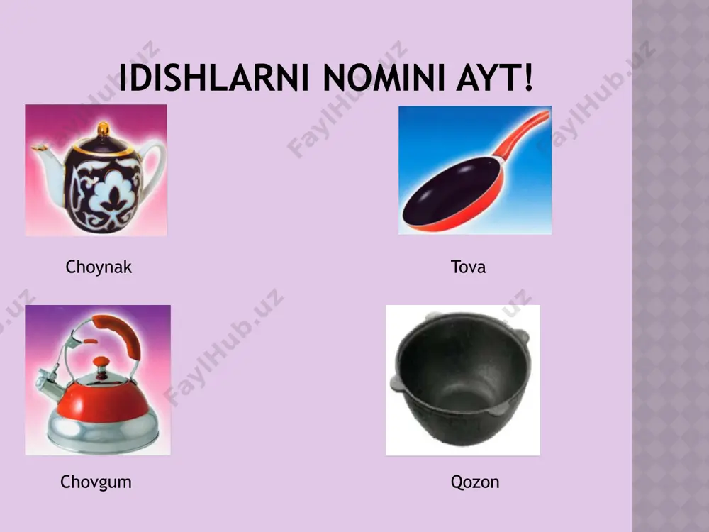 maktabgacha ta’lim muassasalarida idish-tovoqlar mavzusi - Page 3