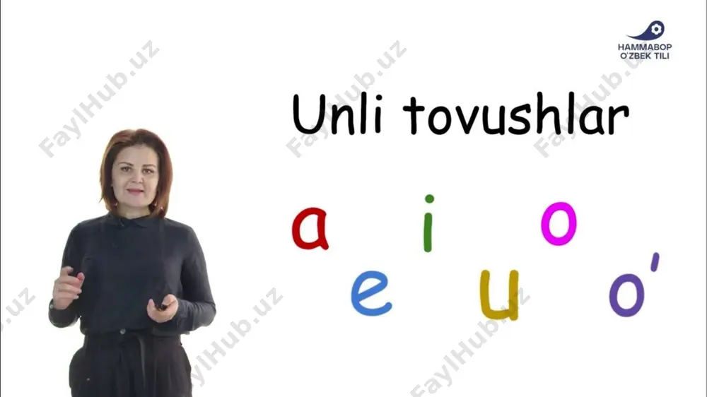 ona tilining unli tovushlar tizimi - Page 3