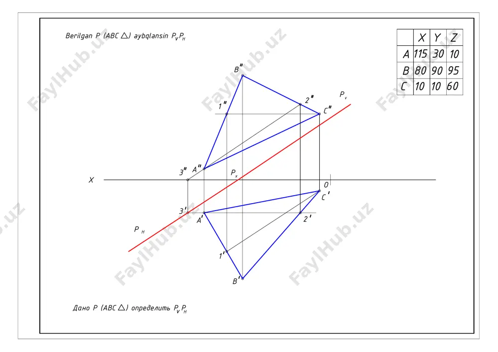 30 80 90 b 55 10 10 с 110 65 30 16 s 10 35 30 berilgan р (авс ) uning haqiqiy kattaligi proyeksiyalar teksliklarini almashtirish usulida topilsin дано р (авс ) ( ) s определить натуральную величину методом замены плоскостей проекций. . а с в в а с izometriya a:b:c= 1 : 1 : 1 формат а3 изм. кол. уч. лист № док. подп. дата стадия лист листов вз ам . и нв . № по дп ис ь и да т а ин в. № п од л. со гл ас ов ан о изм. кол. уч. лист № док. подп. дата стадия лист листов вз ам . и нв . № по дп ис ь и да т а ин в. № п од л. со гл ас ов ан о 2 5 6 0 5 0 2 0 268 80 ∅50 14 r12 r7 41 58 …