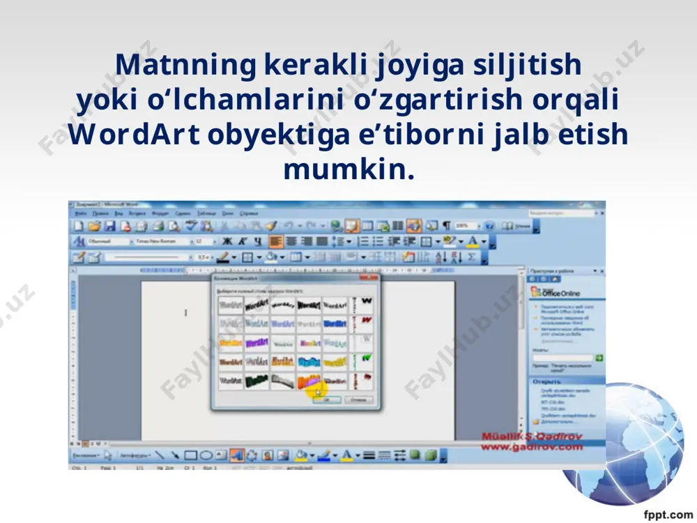 wordart obyekti 6-sinf - Page 4