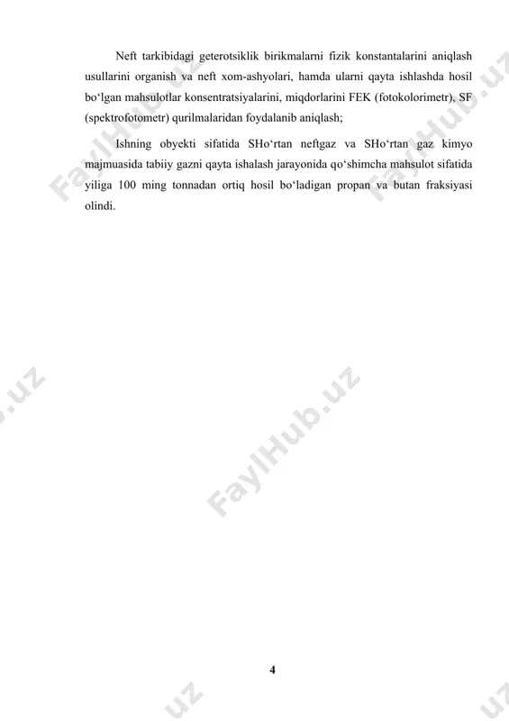 ari furan, tiofen va pirrol hisoblanadi. ular aromatik xarakterga ega: furan tiofen pirrol ularning molekulasida oltita e-elektronlar benzoldagi kabi umumiy elektron bulutini hosil qiladilar, masalan furanda: natijada tutash elektron buluti hosil bo’ladi, halqa bir tekislikda joylashadi va oddiy bog’larning uzunligi qisqaradi. rentgenografik o’lchashlar natijasida furan, tiofen va pirrol molekulalaridagi atomlar orasidagi masofalar quyidagi qiymatlarga ega ekanligi isbotlangan (nm hisobida): yuqoridagi formulalardan tashqari besh a’zoli geterotsikllar uchun quyidagi tuzilish formulalarini ham yozish mumkin: ii.2. geterosiklik birikmalarning olinish usullari va fizik kimyoviy xossalari olinish usullari. bir getroatomli besh a’zoli geterotsikllar tuzilishidagi o’xshashlik ularni olishning umumiy usullari yaratilishiga sabab bo’lgan. 1. furan, tiofen va pirrol olishning eng muhim usullaridan biri ularni 1,4- dikarbonilli birikmalardan suvni tortib olish orqali hosil qilish hisoblanadi. a) furan hosil bo’lishida karbonil guruhidagi nukleofil kislorod atomi ikkinchi karbonil guruhidagi elektrofil uglerod atomiga xujum qiladi. bu jarayon kislota xususiyatiga ega bo’lgan katalizatorlar ishtirokida oson boradi. hosil bo’lgan oraliq birikmalardan suv …