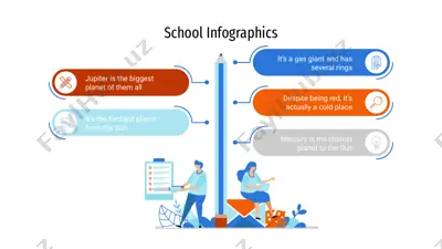 school infographics — PPTX