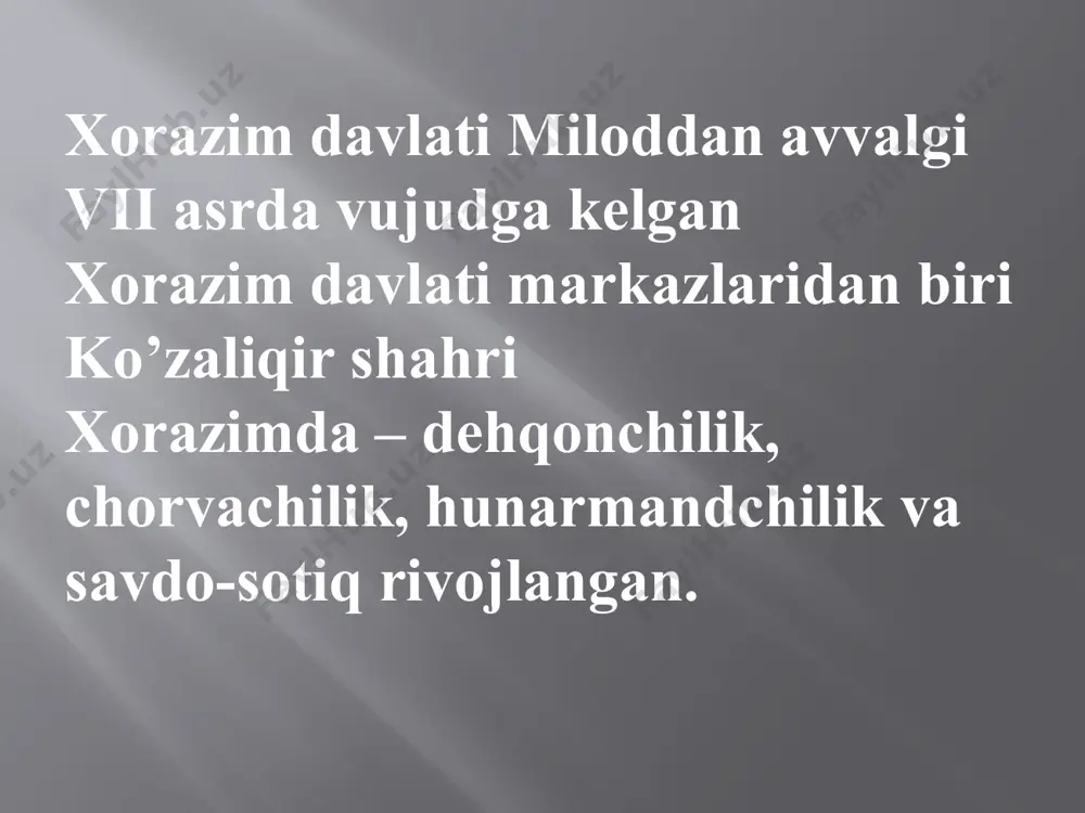 qadimgi davlatlar haqida ma'lumotlar - Page 5
