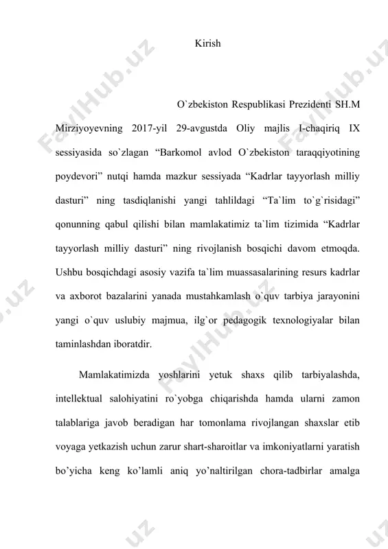 a keng qo’llanilgan. hozirgi paytda ham sadafdan keng foydalanilmoqda, lekin ularning sonlari yil sayin kamayib bormoqda va qator turlar yo’q bo’lib ketish arafsida. masalan, middendorf sadafdorlaridan : mongoliya, ussuriya, arsenov, artemov va boshqa 10ga yaqin turlar hozirda “ qizil “ kitobga kiritilgan. bundan tashqari oziq ovqat sifatida ham keng qo’llaniladi. midiya ustritsalar va taroqlar shular jumlasidandir.ikki pallali molluskalar suv havzalarida suvning sifatini aniqlashda indikator hisoblanadi. masalan, sug’d tishsizi 7- 10 yilgacha va undan ortiq yashab , bir sutkada 200 litrgacha suvni filtrlaydi. hozirgi kunda ikki pallali molluskalarning ko’pgina turlari ko’paytiriladi . ustritsalar ovqatga ayniqsa ko’p ishlatiladi . ular asosan, qora dengizda ovlanadi, shu bilan bir qatorda maxsus ustritsa “ zavod” larida ham sun’iy ko’paytiriladi.xalqaro qizil kitobga ikki pallali mollyuskalarning 698 turi kiritilgan . shulardan 29 turi yo’qolib ketish xavfi ostida turgan hisoblanadi. ii asosiy qism 2.1 ikki pallali mullyuskalar haqida umumiy ma’lumot . ( tashqi va ichki tuzilishi). plastinkajabralilar ( …