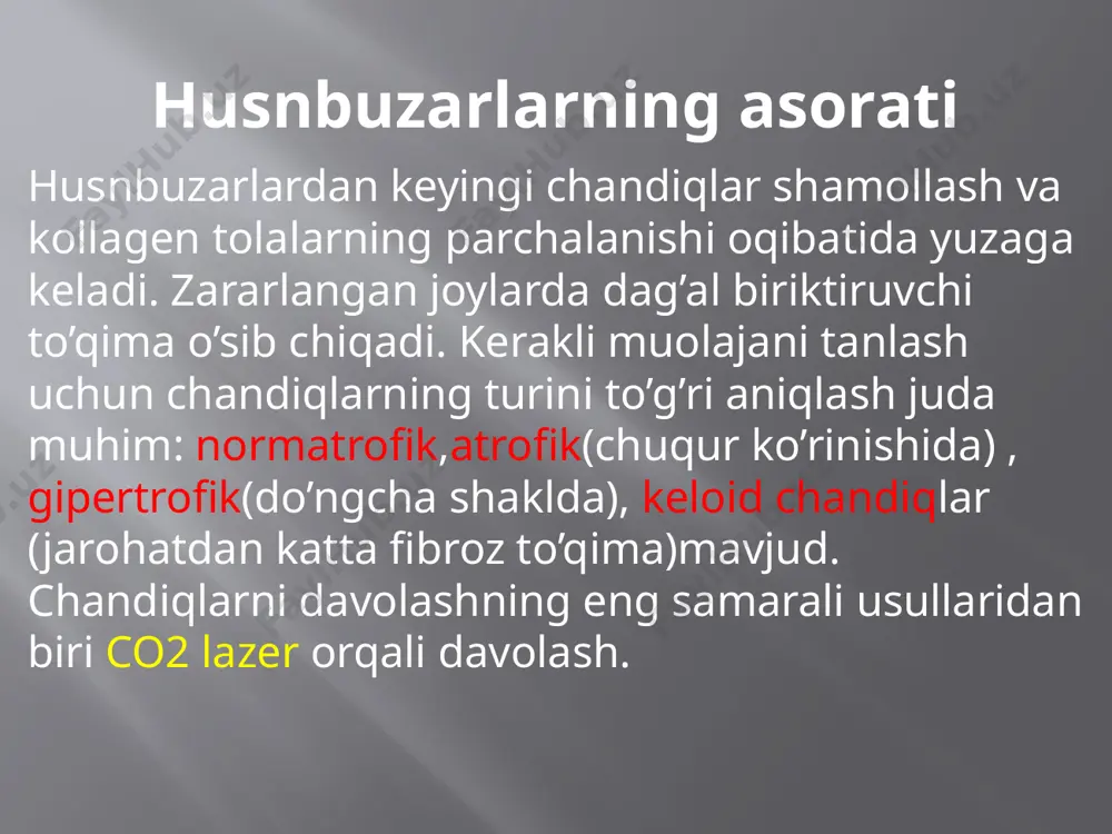 husnbuzarlardan keyingi chandiqlarda co2 lazer samaradorligi - Page 3
