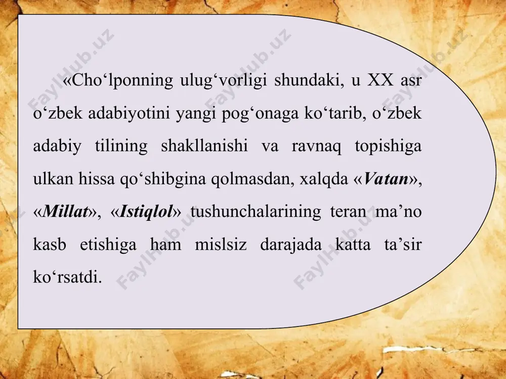 r qizcha bo‘ldi. hali tuzuk-quruq odam qatoriga kirib yetmagan bu qizchani katta xotinlarning oriyat paranjisiga burkaganlar, paranjining uzun etaklari katta bir tugundek uning qo‘ltig‘ini to‘lg‘azardi... o‘rangan qiz ichkari eshikdan hatlar-hatlamas paranjini irg‘itdi va o‘zining bolalik ruhi bilan yugurganicha borib zebini quchoqladi. ikkalasi quvona-quvona ko‘rishdilar. supurgi yetgan joyidan nariga o‘tmasdan yerga yonboshladi... ikkala yosh – yuzlari kulgan, ko‘ngillari yozilgan – qo‘ltiqlashib ayvonga bordilar va zebining otasi turib ketgan so‘rining chekkasiga o‘tirishdilar. salti (saltanat) erta saharda munaqa halloslab kelishining sababini hali aytgani yo‘q edi, ular ko‘rishgan hamon, yosh qizlarning o‘z oralarida o‘taturgan mahram1 gaplarini gaplashib, tikayotgan kashtalari, piltaga kirgan do‘ppilari to‘g‘risida bir-birlariga kalta-kalta ma’lumot berishgan edilar. salti endi gap ochdi: – erta saharlab chopganim bekorga emas... – men ham sezganman... yuragim bir qur seskanib ham oldi... – nimaga, o‘rtoqjon? – o‘zingiz bilgan sovchilar balosi-da... qish ichi keti uzilmadi. – menam bezganman, jonim qaqa... shuning uchun bir qishloqqa chiqib kelsammikan, deb edim... – …