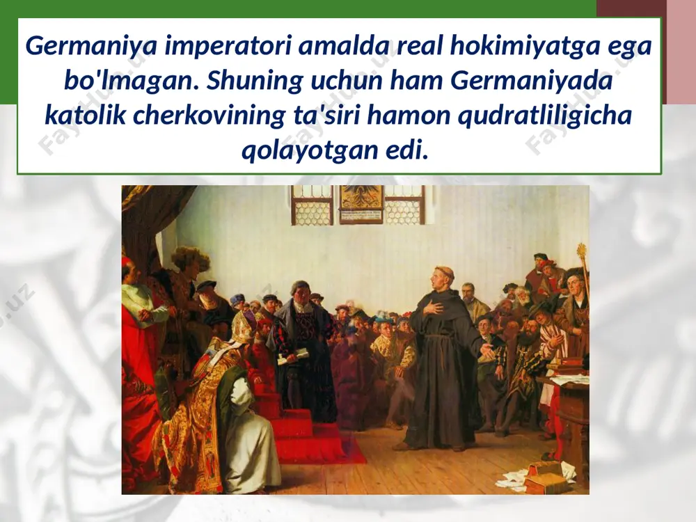 yevropada reformatsiya. germaniyada dehqonlar urushi. 8- sinf - Page 5