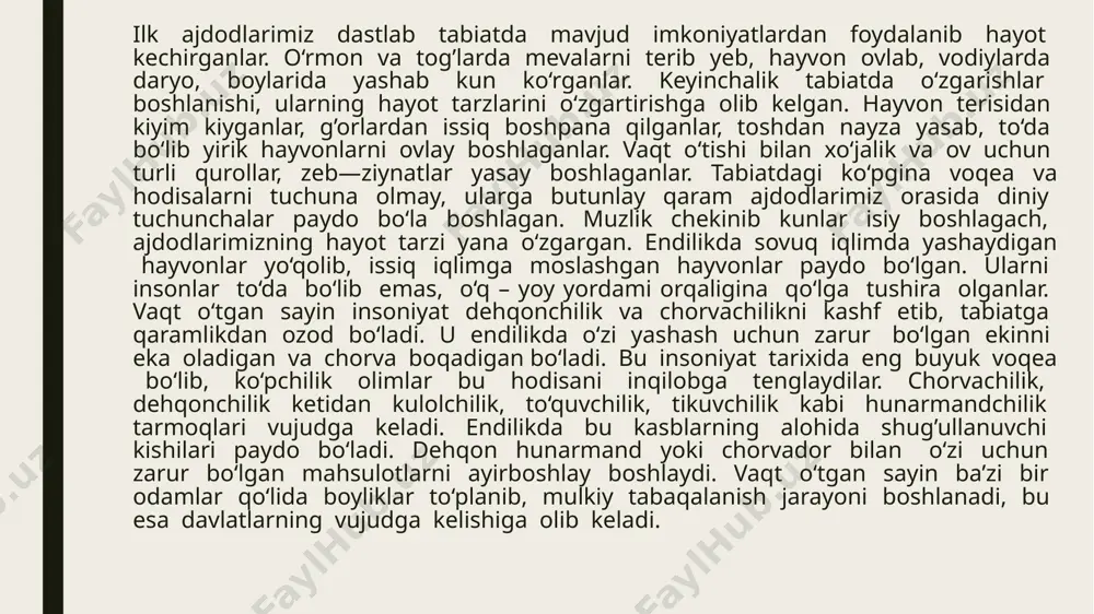arxeologiya faning maqsad va vazifalari - Page 5
