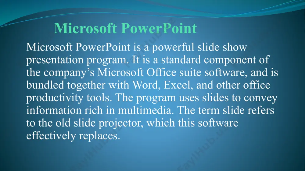 microsoft powerpoint - Page 2