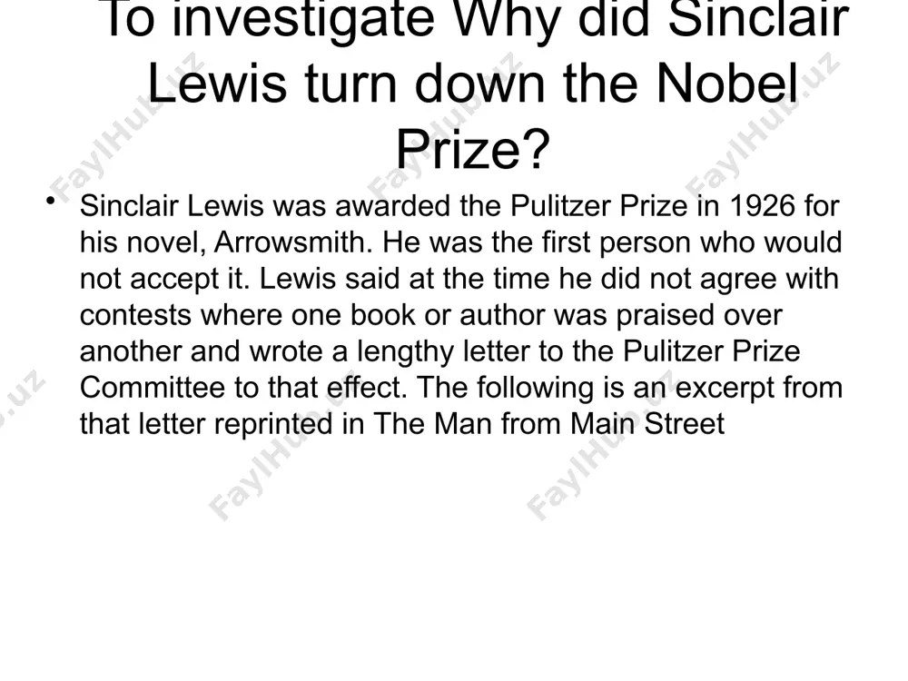american style of life in sinclair lews’ novels - Page 5