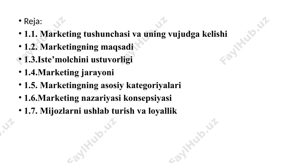 shaharlari paydo bo‘ldi. ba’zi tahlilchilar "marketing" atamasi, avval, bozor sharoitida ishlatilgan bo‘lishi mumkin, degan xulosaga kelganki, unda "marketing" atamasi ishlab chiqaruvchilar tomonidan o‘z mahsulotlarini yetkazib berish va bozorda sotish jarayonini tasvirlash uchun ishlatilgan miloddan avvalgi 200 yillardan boshlab, xitoy qadoqlashi va tovar belgilari, joy nomlarini va mahsulot sifatini belgilash uchun ishlatilgan va davlat tomonidan qo’llaniladigan mahsulotlarni brendlash miloddan avvalgi 600 – 900 yillar orasida ishlatilgan.1600-yilda italiyada pulli reklama paydo bo‘lgan, 1605-yilda dunyoning birinchi gazetasi germaniyada nashr etilgan, 1600 – 1700 yillarda angliyada targ’ib qilish uchun plakatlar va qog’ozlar ishlatila boshlagan. piter druker nazariyasiga asosan, marketing 1690 -yillarda yaponiyada vujudga kelgan. mitsui oilasi tokioga ko‘chgan va u yerda do‘kon ochib, savdo-sotiq qilgan. yillar davomida iste’molchilar ehtiyojini qondirish uchun do’konga kerakli mahsulotlarni xarid qilgan; mahsulotlarni o’zi ishlab chiqarish uchun manba va mablag‘lar izlagan; qaytarilgan tovarlar uchun pulni, so‘zsiz, qaytarib berish prinsipini kiritgan; xaridorlar uchun mahsulotlar turlarini sezilarli darajada kengaytirgan. g‘arbda marketing xix …