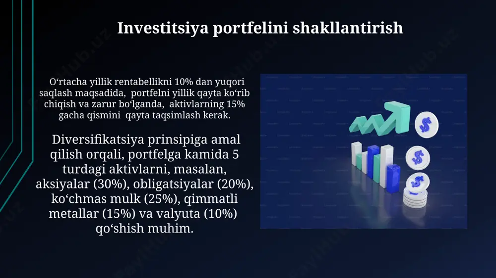 investitsiyalarni turkumlash - Page 5