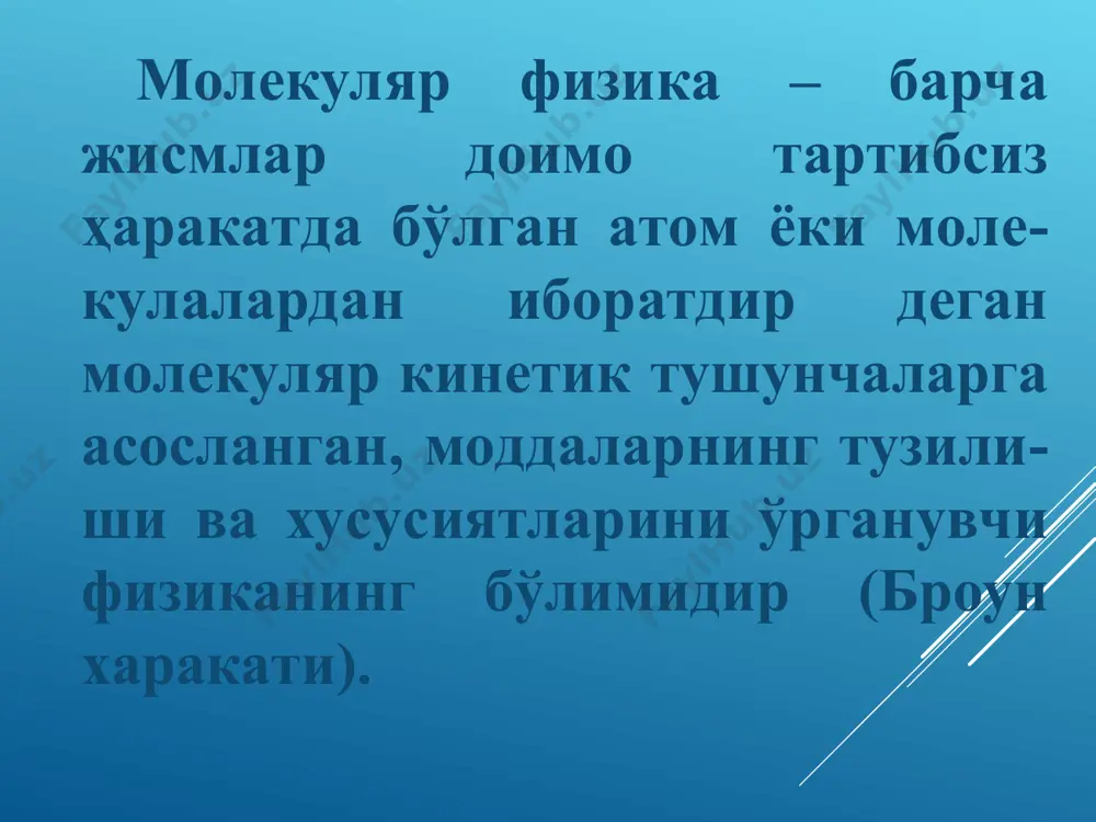 molekulyar-fizika va termodinamika asoslari - Page 4