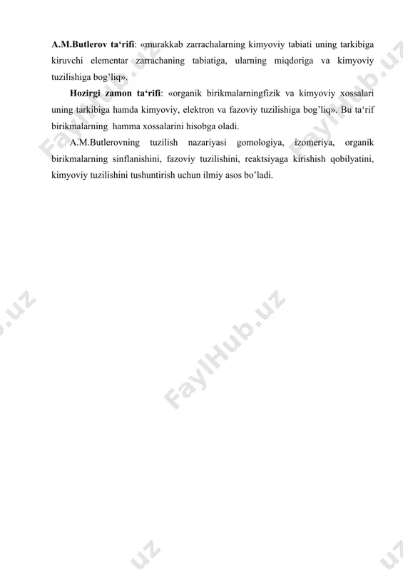 и». м.: 1969. 3.робертс дж., касерио м. «основы органической химии». м.: «мир». 1978. 4.терней а. «современная органическая химия». т. м.: «мир». 1991. 5.моррисон р., бойд р. «органическая химия». м.: «мир». 1998. 6.марч дж. «органическая химия». м.: «мир». 1987. 7.ahmedov q.n. , yo’ldoshev h.y. «organik kimyo 8.usullari». t. universitet. 1993. 9.реутов о.а. курт а.л, бутин. к.п, органическая химия. учебник для студентов химических специальностей и асперантов м, мгу. 1999, 1985 с 10.артеменко а.и. органическая химия. м. «химия».2002, 848 с 11.робертс дж, кассерио м. основы органической химии. т. 1 842, т.2 888 с перевод с англ под реак академ. а.н. несмянова м «мир» 1988 г 13.терний а. современная органическая химия. в 2 – х т м. «мир» 1981г. т 1,2