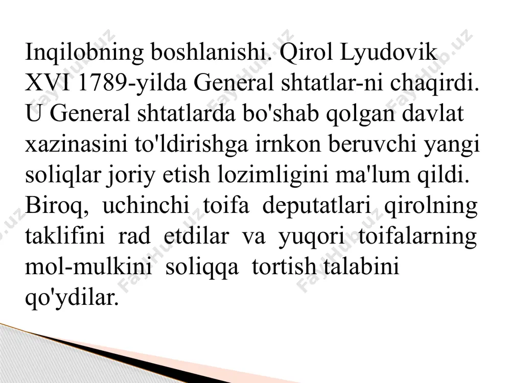 xviii asrdagi fransuz inqilobi va uning natijalari - Page 5