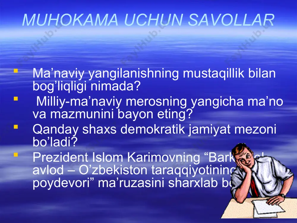 yangi oʻzbekistonda amalga oshirilayotgan ma'naviy oʻzgarishlar - Page 5