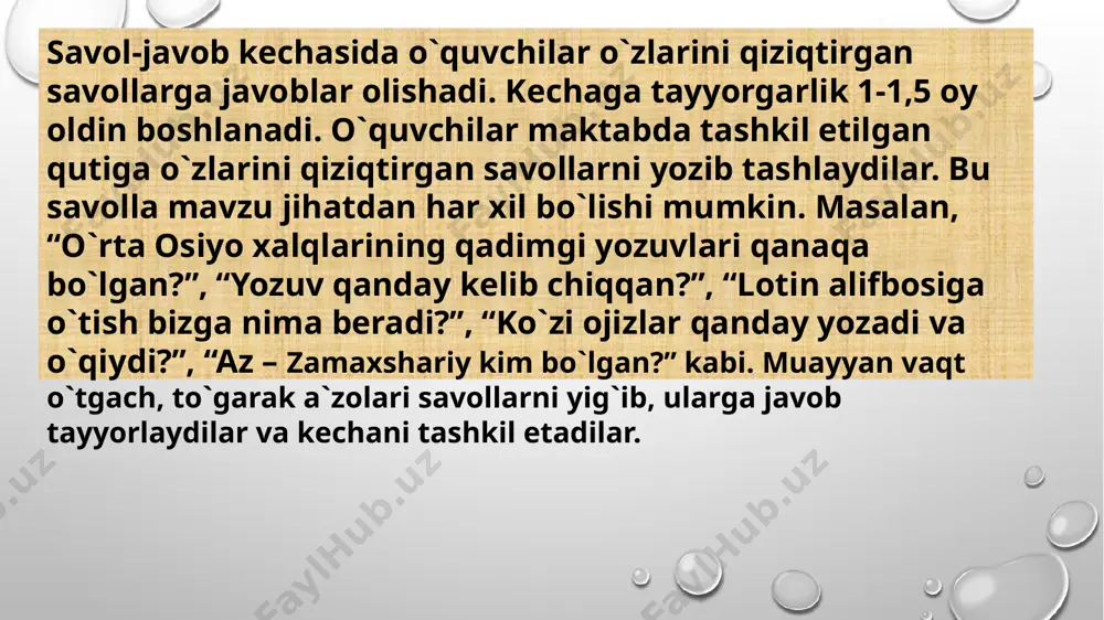 kimning xati chiroyli tanlovini tashkil etish - Page 5