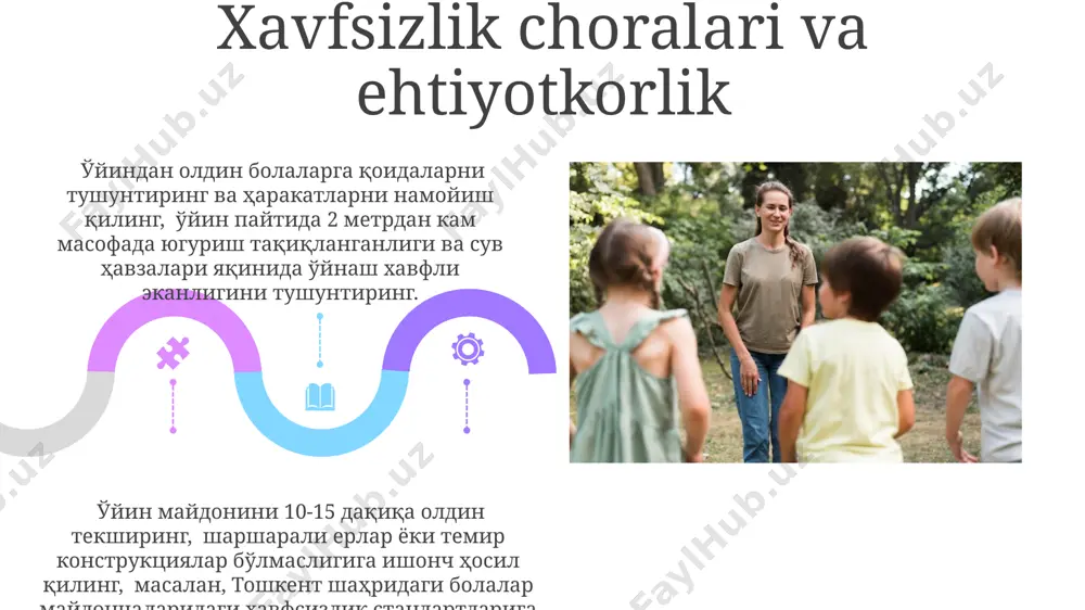 o'rta yoshdagi bolalarga beriladigan harakatli o'yinlarni o'rgatish - Page 5