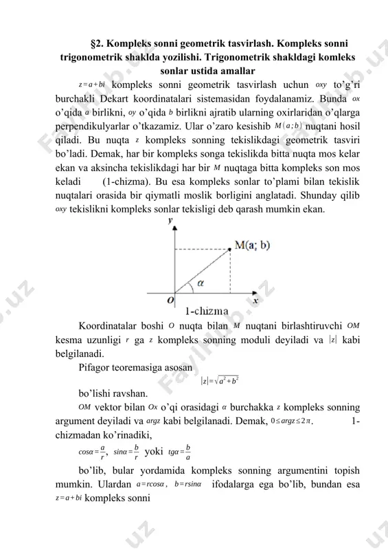 kompleks sonlar - Page 5