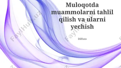 muammoni hal qilish strategiyalari — PPTX