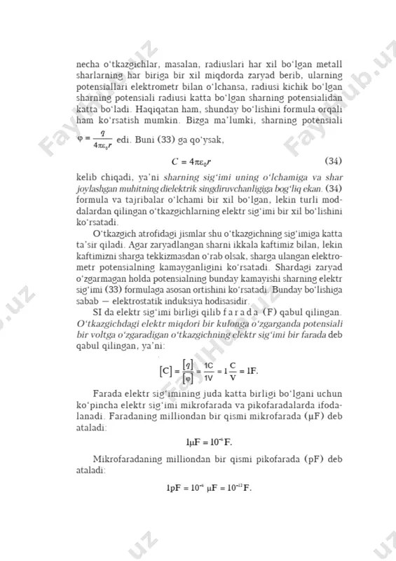 elektr sig'im. kondensatorlar - Page 2