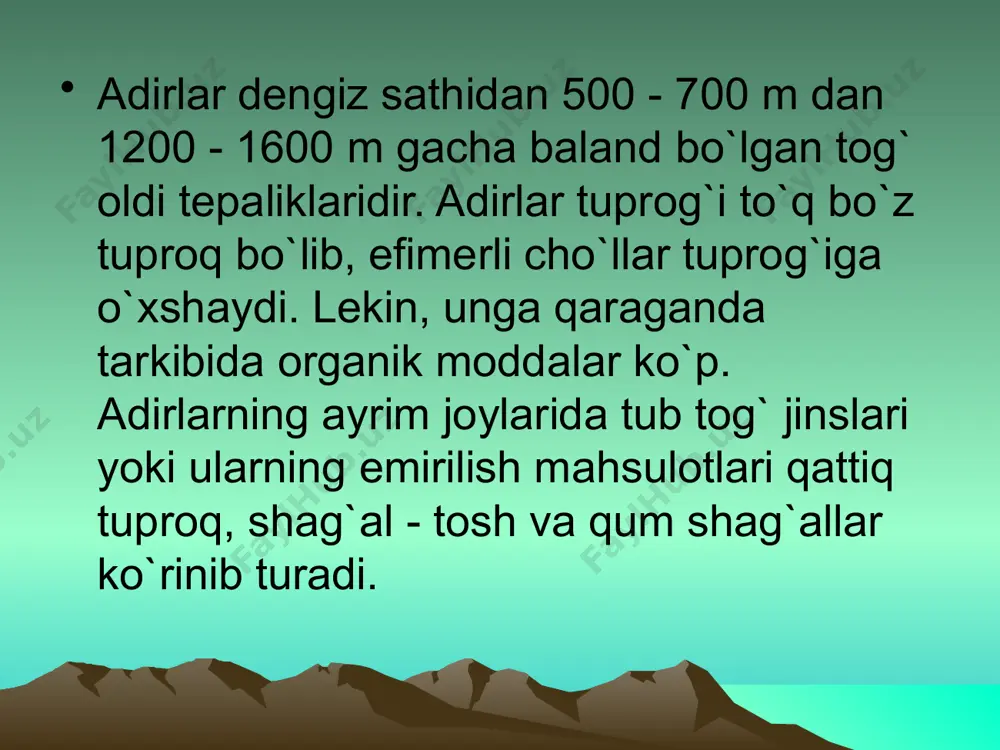 o’rta osiyo o’simliklari - tog’li va tekislik qismi misolida - Page 4