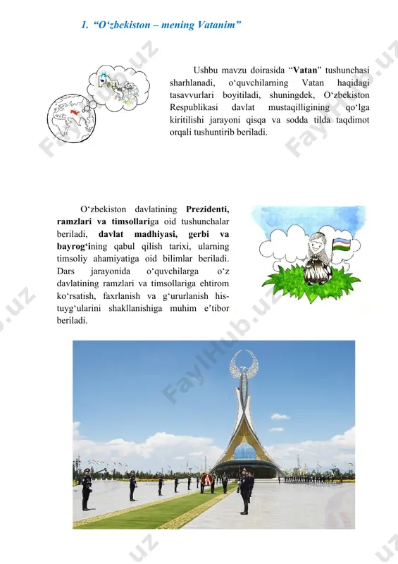 taʼminlab beriladi. hech kim qiynoqqa solinishi, zoʻravonlikka, shafqatsiz yoki inson qadr-qimmatini kamsituvchi boshqa tarzdagi tazyiqqa duchor etilishi mumkin emas. hech kimda uning roziligisiz tibbiy yoki ilmiy tajribalar oʻtkazilishi mumkin emas. turar joy daxlsizligi. har kim oʻz shaʼni va obroʻsiga qilingan tajovuzlardan, shaxsiy hayotiga aralashishdan himoyalanish va turar joyi daxlsizligi huquqiga ega. hech kim qonun nazarda tutgan hollardan va tartibdan tashqari birovning turar joyiga kirishi, tintuv oʻtkazishi yoki uni koʻzdan kechirishi, yozishmalar va telefonda soʻzlashuvlar sirini oshkor qilishi mumkin emas. fikrlash, soʻz va eʼtiqod erkinligi. har kim fikrlash, soʻz va eʼtiqod erkinligi huquqiga ega. fikr yuritish va uni ifodalash erkinligi faqat davlat siri va boshqa sirlarga taalluqli boʻlgan taqdirdagina qonun bilan cheklanishi mumkin. axborotdan foydalanish huquqi. har kim oʻzi istagan axborotni izlash, olish va uni tarqatish huquqiga ega, amaldagi konstitutsiyaviy tuzumga qarshi qaratilgan axborot va qonun bilan belgilangan boshqa cheklashlar bundan mustasnodir. oʻzbekiston respublikasining barcha davlat organlari, jamoat birlashmalari va mansabdor …