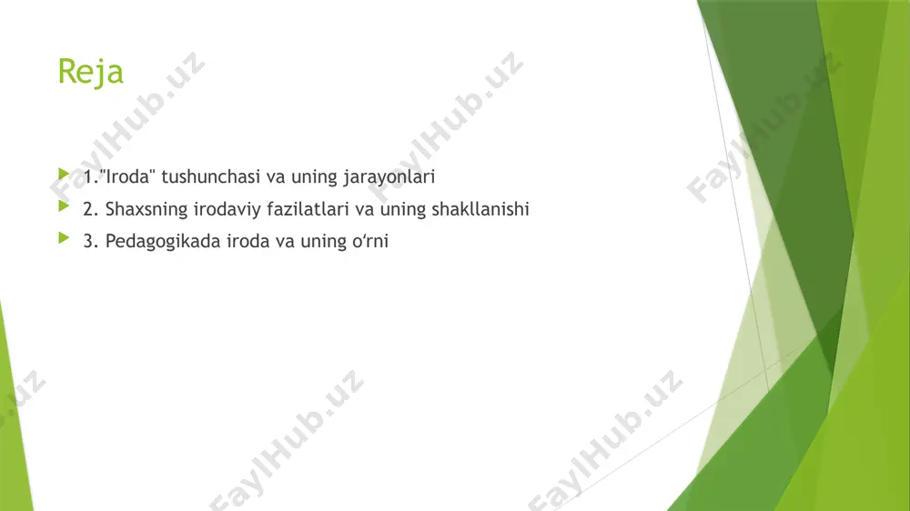 va maqsadlarga erishishni rag'batlantirishga yordam beradi. irodaviy sifatlar va o'zlashtirish jarayonlari irodaviy sifatlar va o'zlashtirish jarayonlari shaxsning iradasi, sabri, va muvaffaqiyati uchun kritikdir. o'zlashtirish jarayonlari shaxsning rivojlanishi va o'zini boshqarishni o'rganishni ta'minlaydi. bu jarayonlarni tahlil qilish pedagogik ilovalarni rivojlantirishda muhimdir. photo by ian stauffer on unsplash o'zini mukammallashtirish: yaratuvchi faoliyat va irodaviy fazilatlarning aloqasi 1 o'zini mukammallashtirish shaxs o'zini rivojlantirish va yaxshi yaratuvchi faoliyatni o'rganish orqali shaxsning irodaviy fazilatlarini yuqori darajada rivojlantirishning muhimligi. 2 yaratuvchi faoliyatning o'zining ahamiyati yaratuvchi faoliyat shaxsning o'zini tushunish, o'zini boshqarish va irodaviy fazilatlarni rivojlantirishda muhim rol o'ynaydi. bu faoliyat shaxsning o'zini mukammallashtirishda katta o'rni bor. 3 irodaviy fazilatlar va yaratuvchi faoliyat munosabati irodaviy fazilatlar va yaratuvchi faoliyat bir-birini qo'llab-quvvatlaydigan jarayonlardir. shaxs o'zini mukammallashtirish orqali yaratuvchi faoliyatni rivojlantirishi mumkin. shaxsning irodaviy sifatlarini rivojlanishi shaxsning motivatsiyasi shaxsning irodaviy sifatlarini rivojlanishida motivatsiya muhim ahamiyatga ega. insonning maqsadlariga erishish uchun zarur bo'lgan kuchli motivatsiya o'zlashtirish jarayonida katta rol o'ynaydi. …